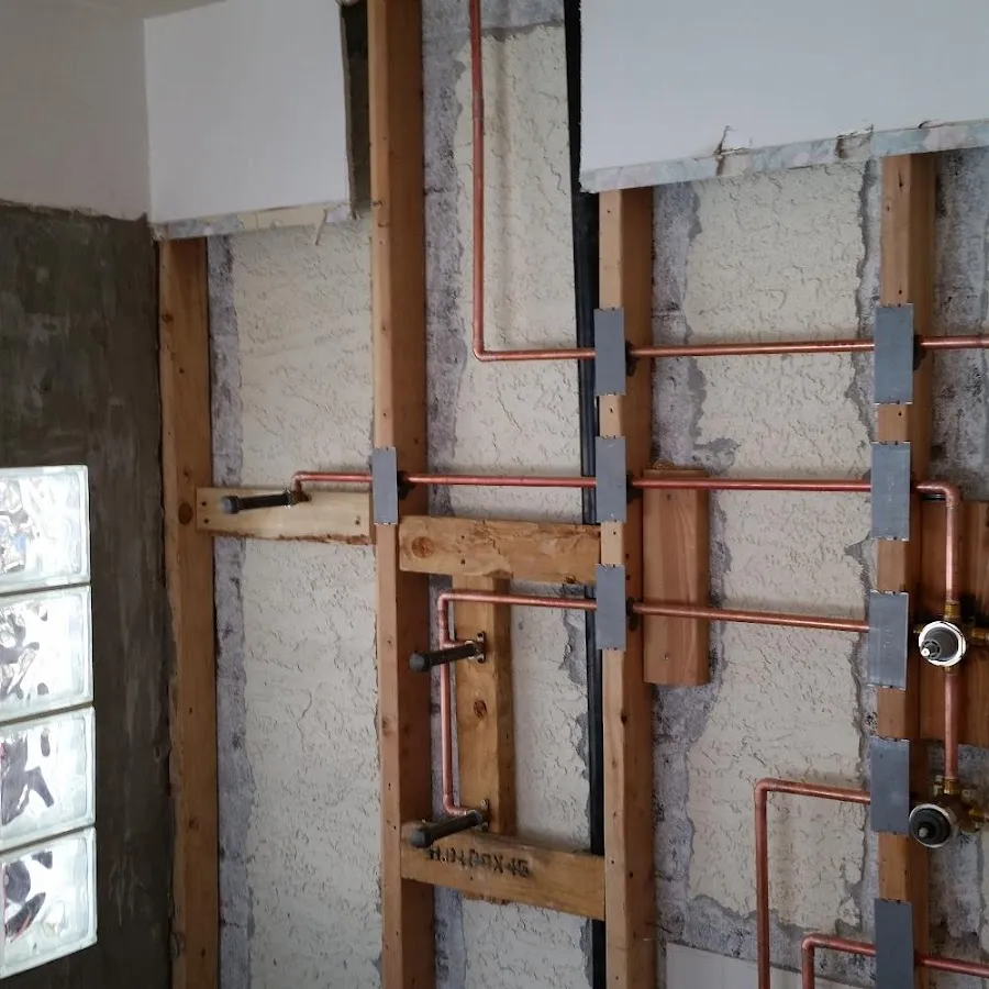 Copper pipe installation for Repiping in Offutt AFB